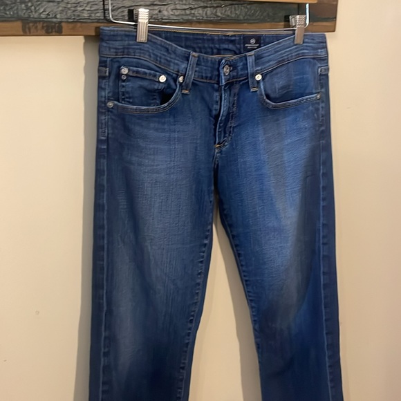 AG Adriano Goldschmied Straight Leg Cropped Jeans Size 29 - Picture 8 of 16
